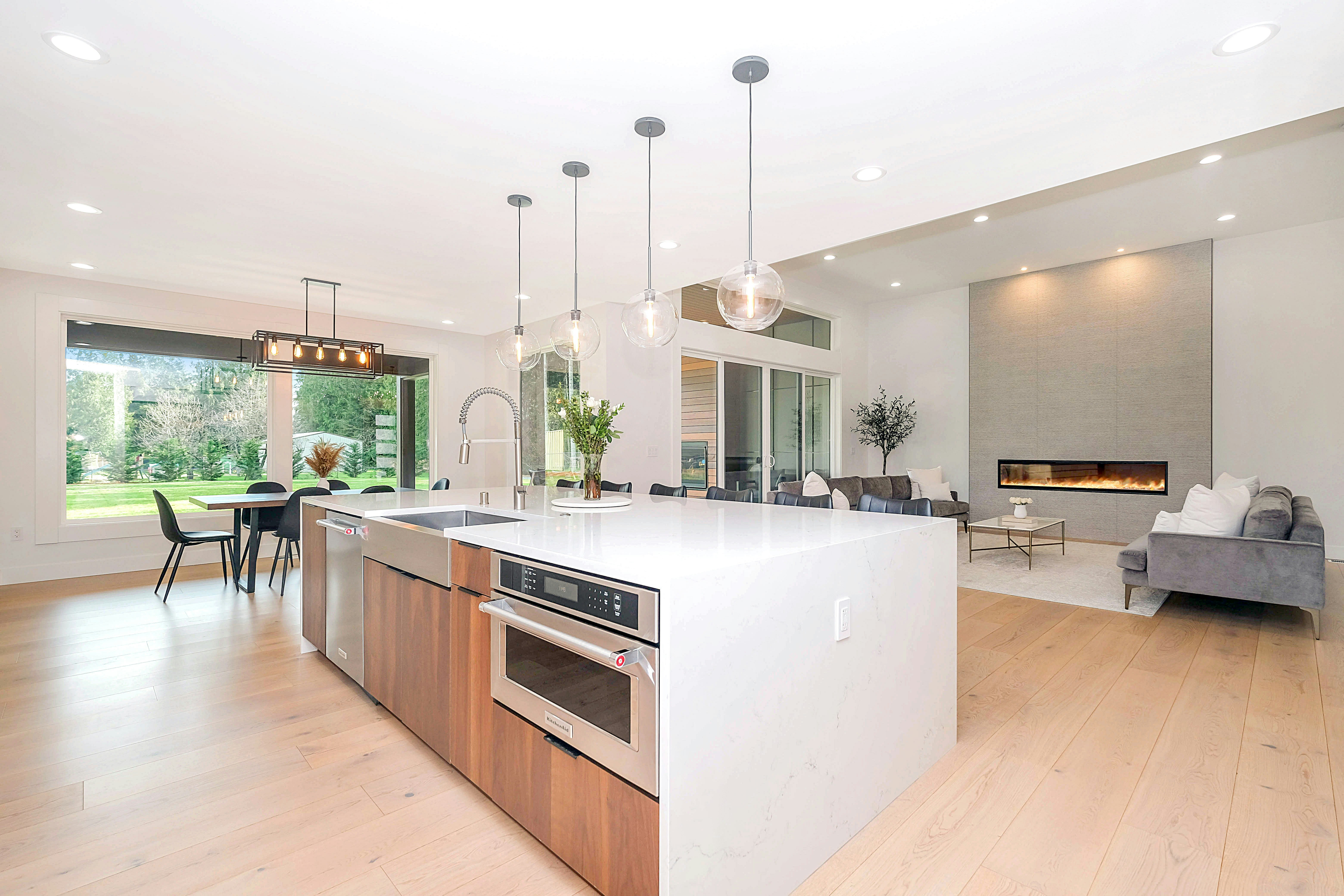 Modern commercial office renovation by Chromium Construction in Brampton